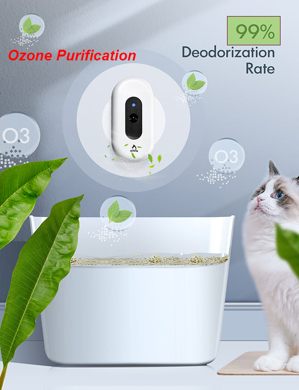 Auto Smart Oem Odor Cat Litter Box Deodorizer Automatic